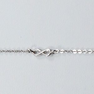 Bracelet silver 925 with infinity element