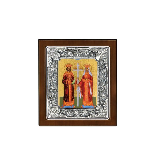 Silver Cristian Orthodox icon  –