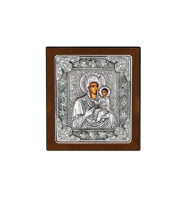 Silver Cristian Orthodox icon  –