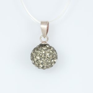 Cherries earrings, silver 925 with zircon – –